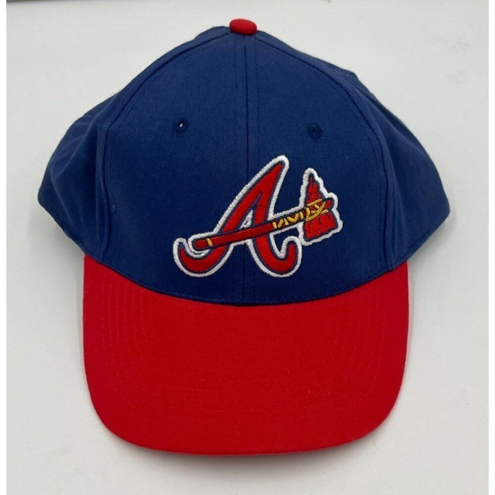 Vintage Atlanta Braves Hat Delta Adjustable Baseball Cap